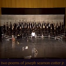 Two Poems of Joseph Seamon Cotter, Jr.